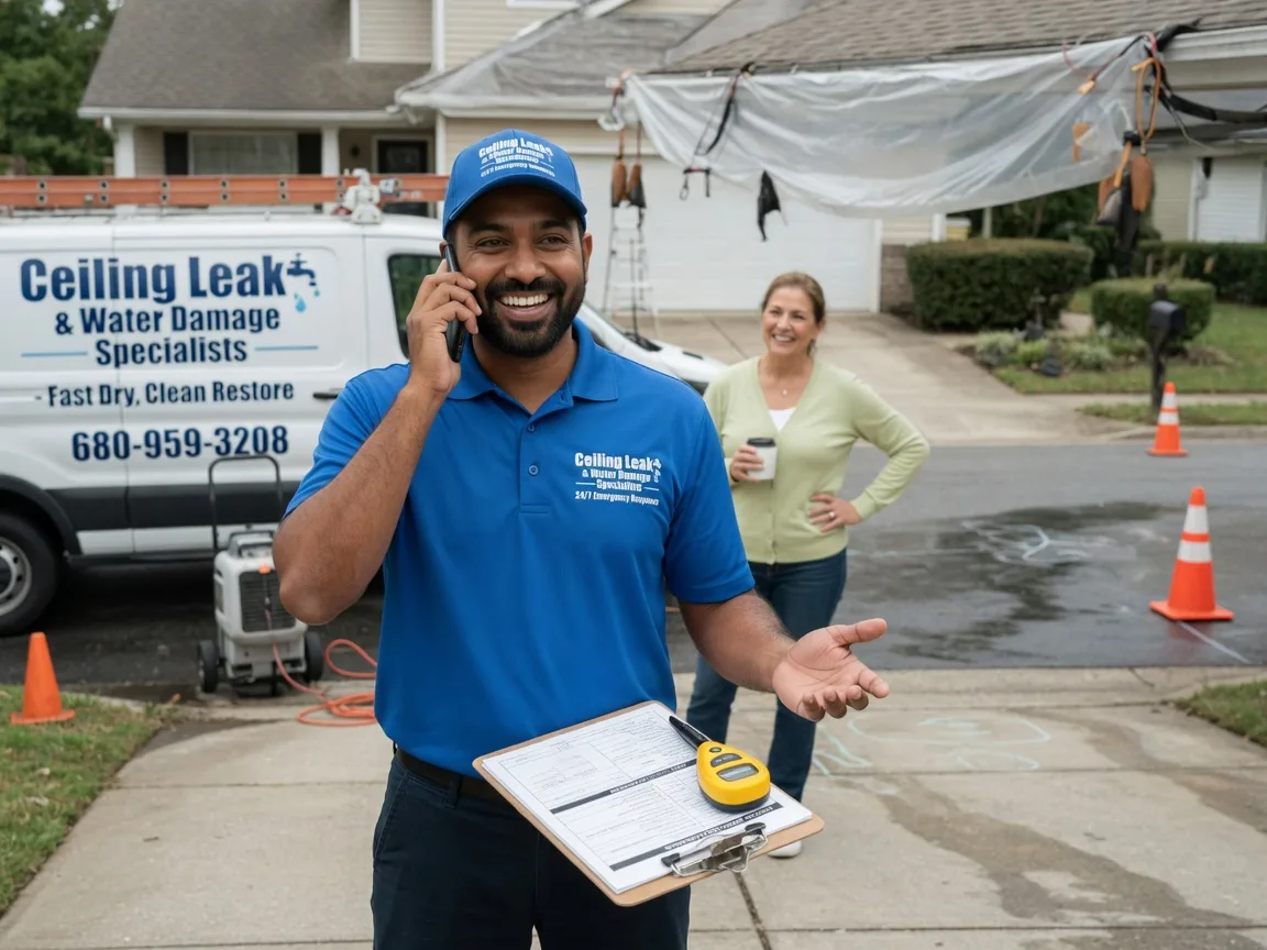 Ceiling Leak Cleanup Cambridgeport, VT FAQs